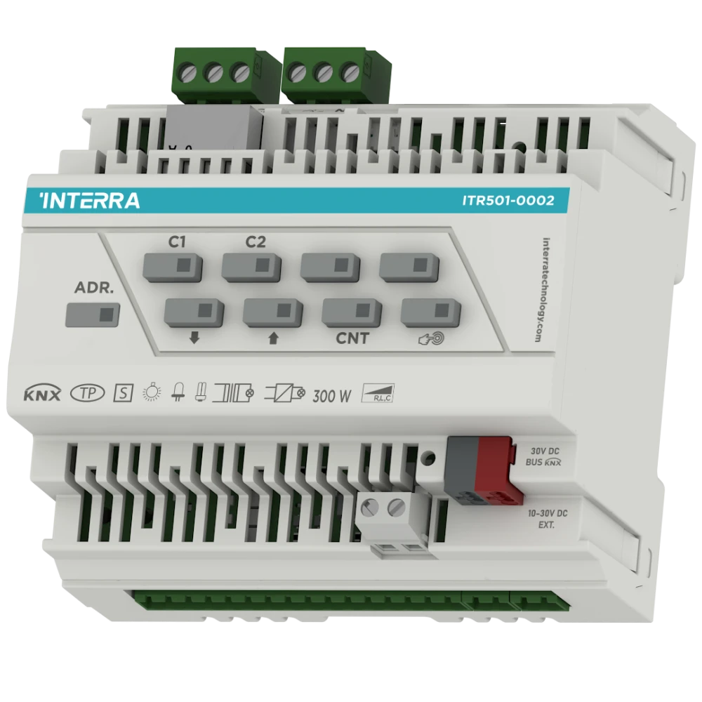 Actionneur universel KNX - 2 châchistes